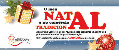 O Meu Natal é no Comercio Tradicional e atribui 7.200€ em 2023/24