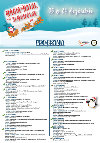 Magia do Natal em Almodôvar