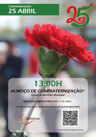Almoço 25 Abril – Inscrições