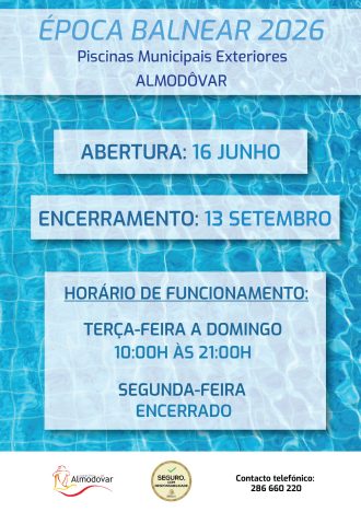 Época Balnear 2026 Piscinas Municipais