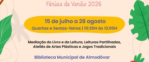 Biblioteca Municipal promove Workshop “Ação: Cor – Forma!” durante as Férias de Verão