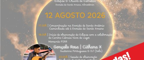 Sunset na Ermida de Santo Amaro – Observação de Eclipse Solar e Chuva de Meteoros