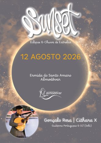 Sunset na Ermida de Santo Amaro – Observação de Eclipse Solar e Chuva de Meteoros