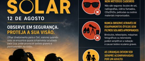 Eclipse solar de 12 de agosto: cuidados a ter para uma observação segura