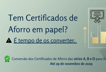 Certificados de Aforro