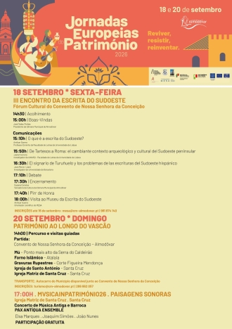 Jornadas europeias do Património 2026