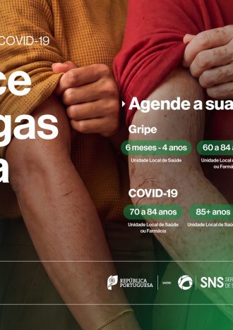 Vacinação contra gripe e COVID-19 – Arregace as mangas pela sua saúde