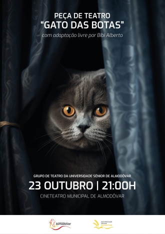 Gurpo de Teatro da Univ. Sénior de Almodôvar apresenta: Gato das Botas